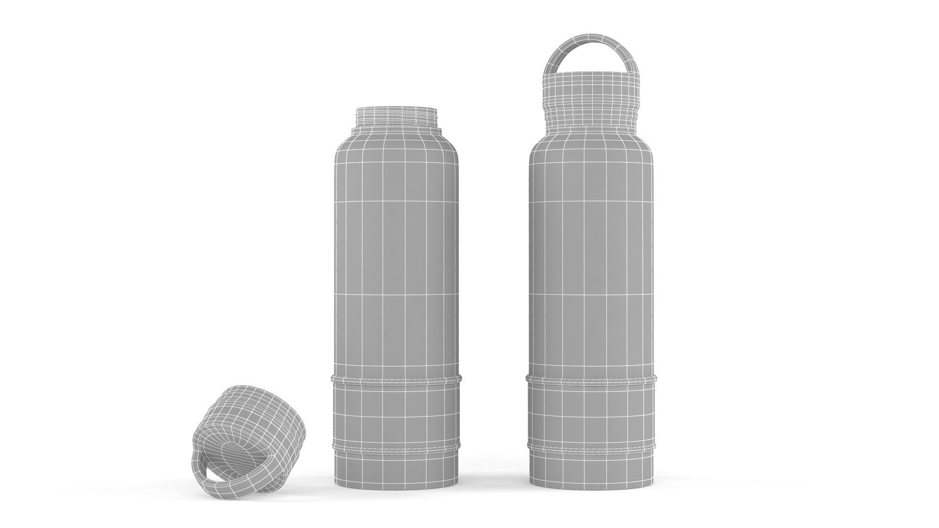 Water Bottle 3D model_5