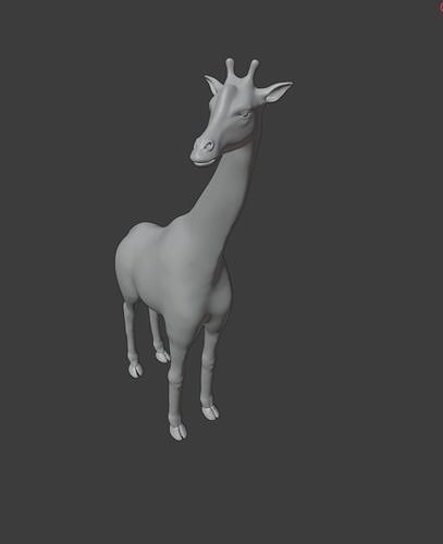 Giraffee giraffe 3D print model