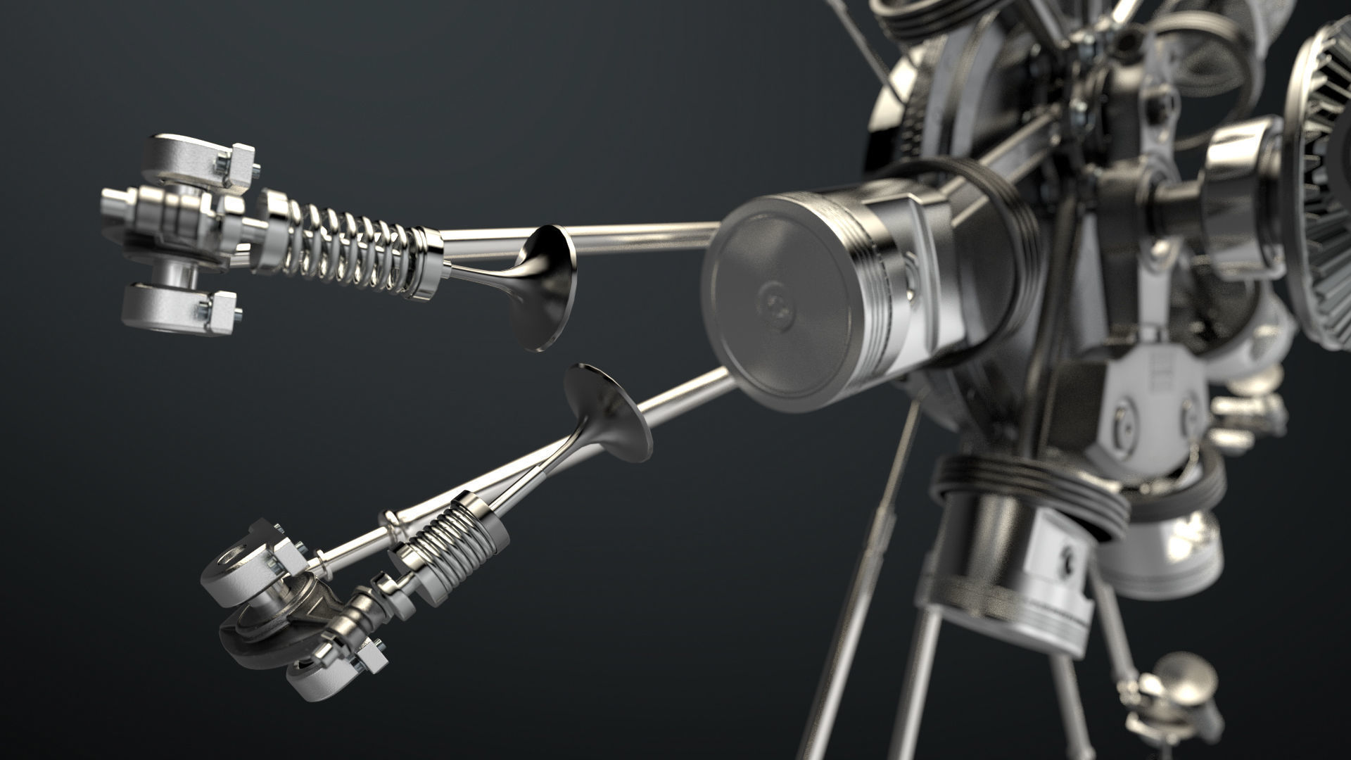 AirCraft Engine 3D model_7