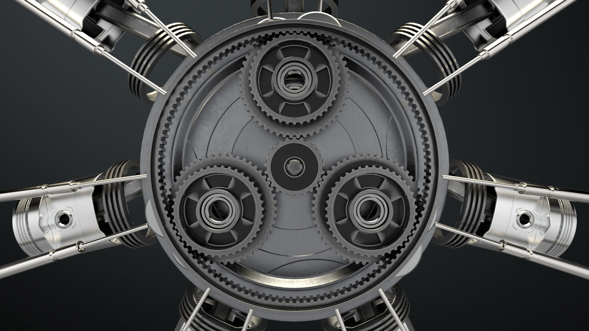 AirCraft Engine 3D model_6
