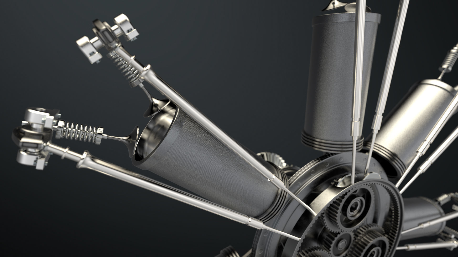 AirCraft Engine 3D model_14