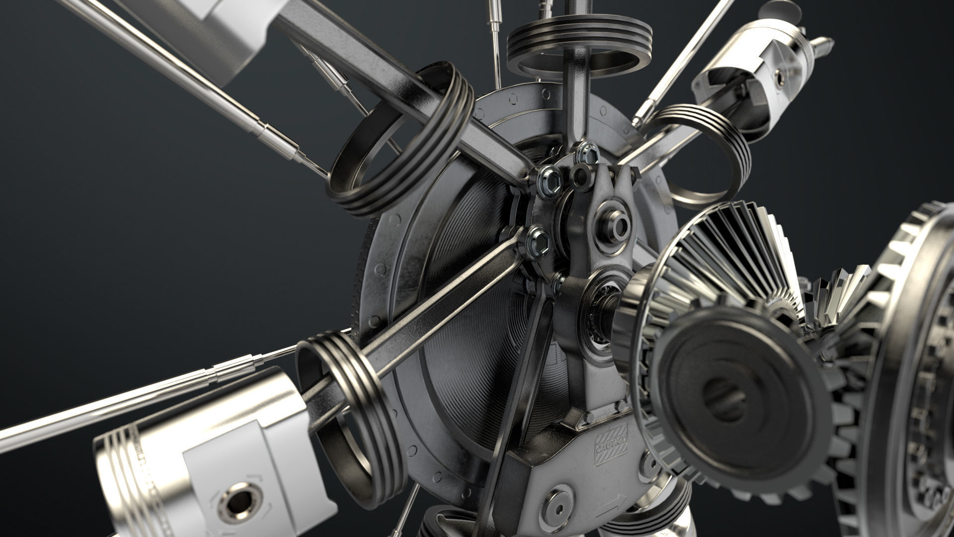 AirCraft Engine 3D model_16
