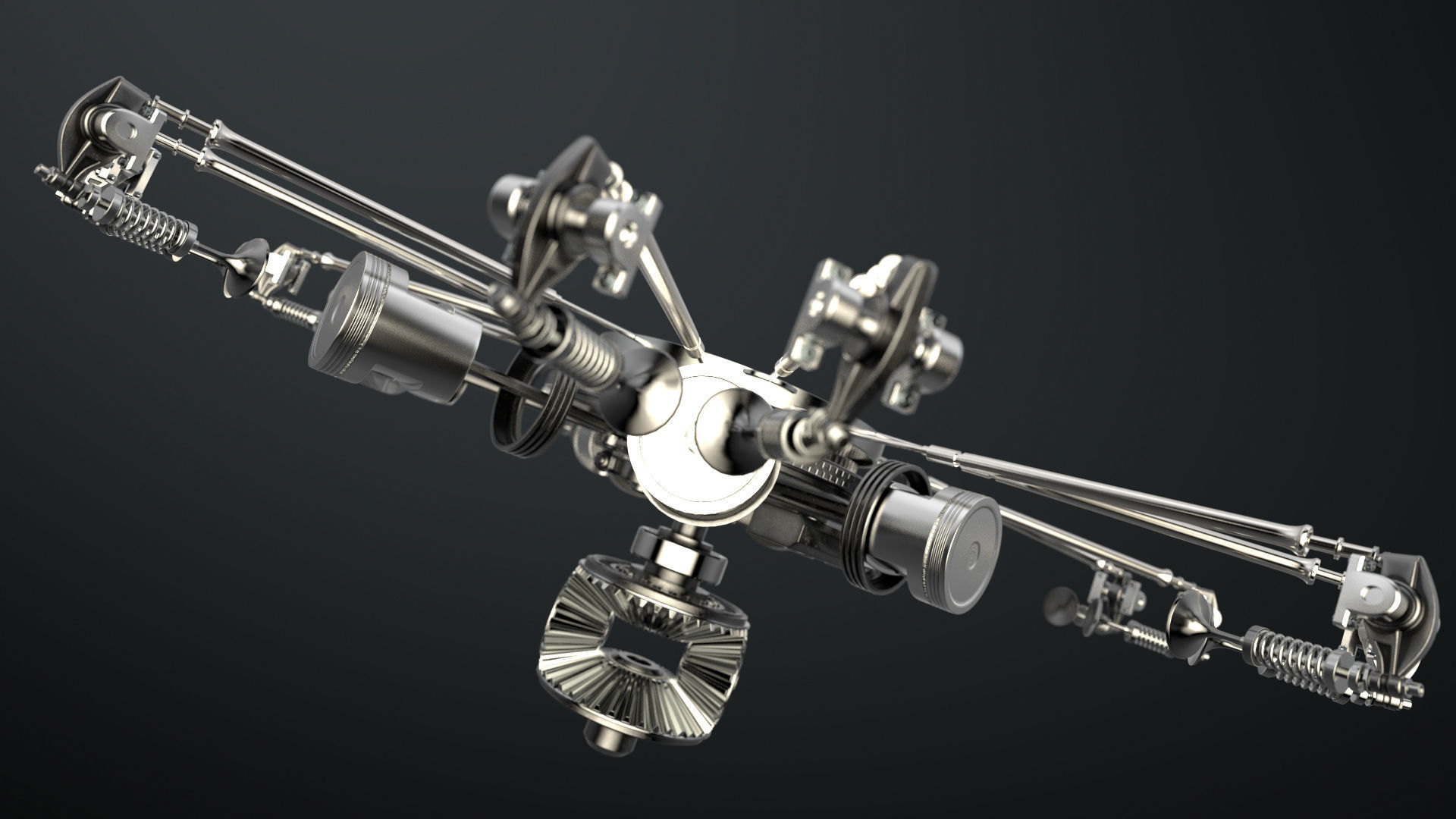 AirCraft Engine 3D model_22