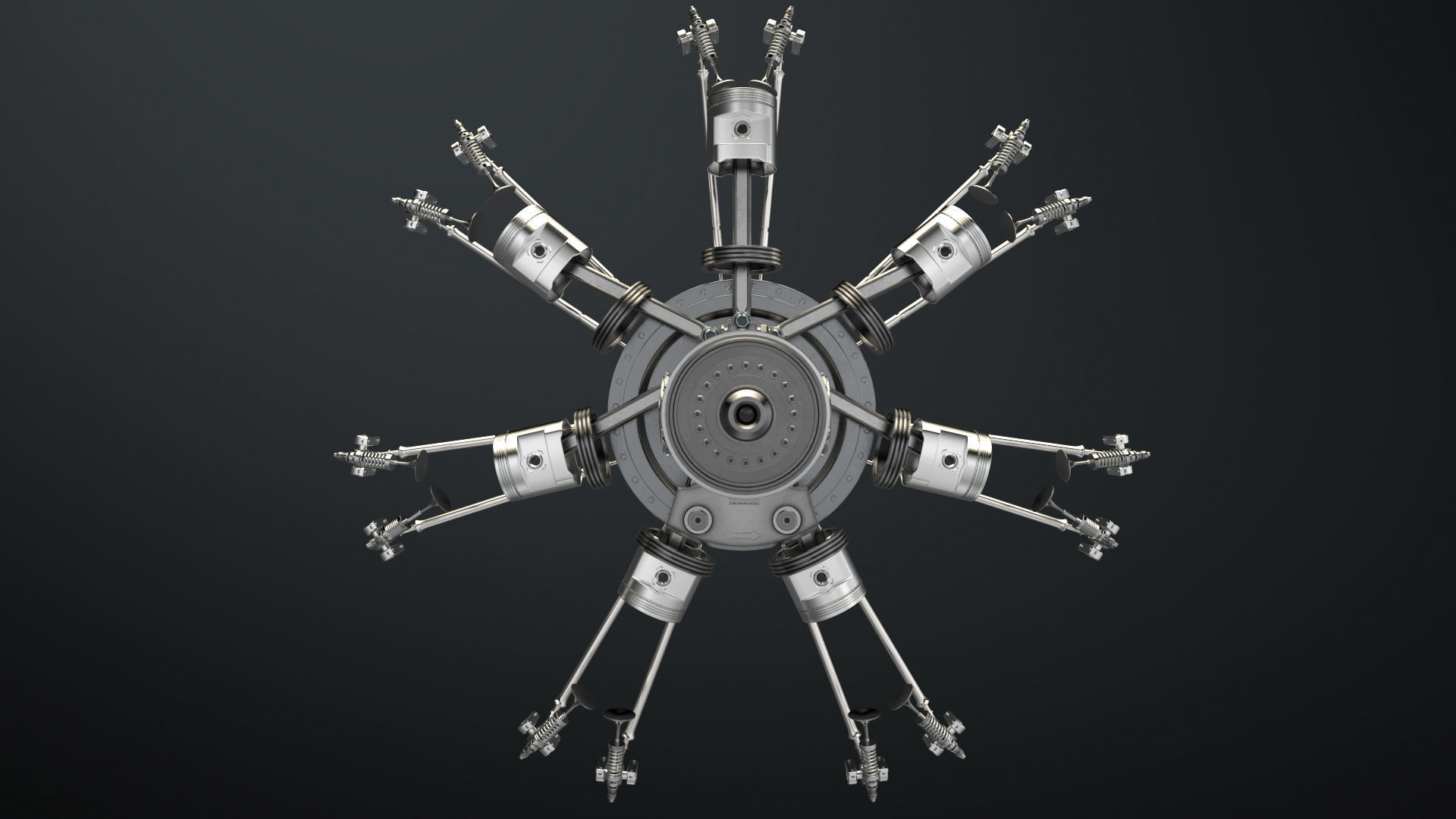 AirCraft Engine 3D model_18