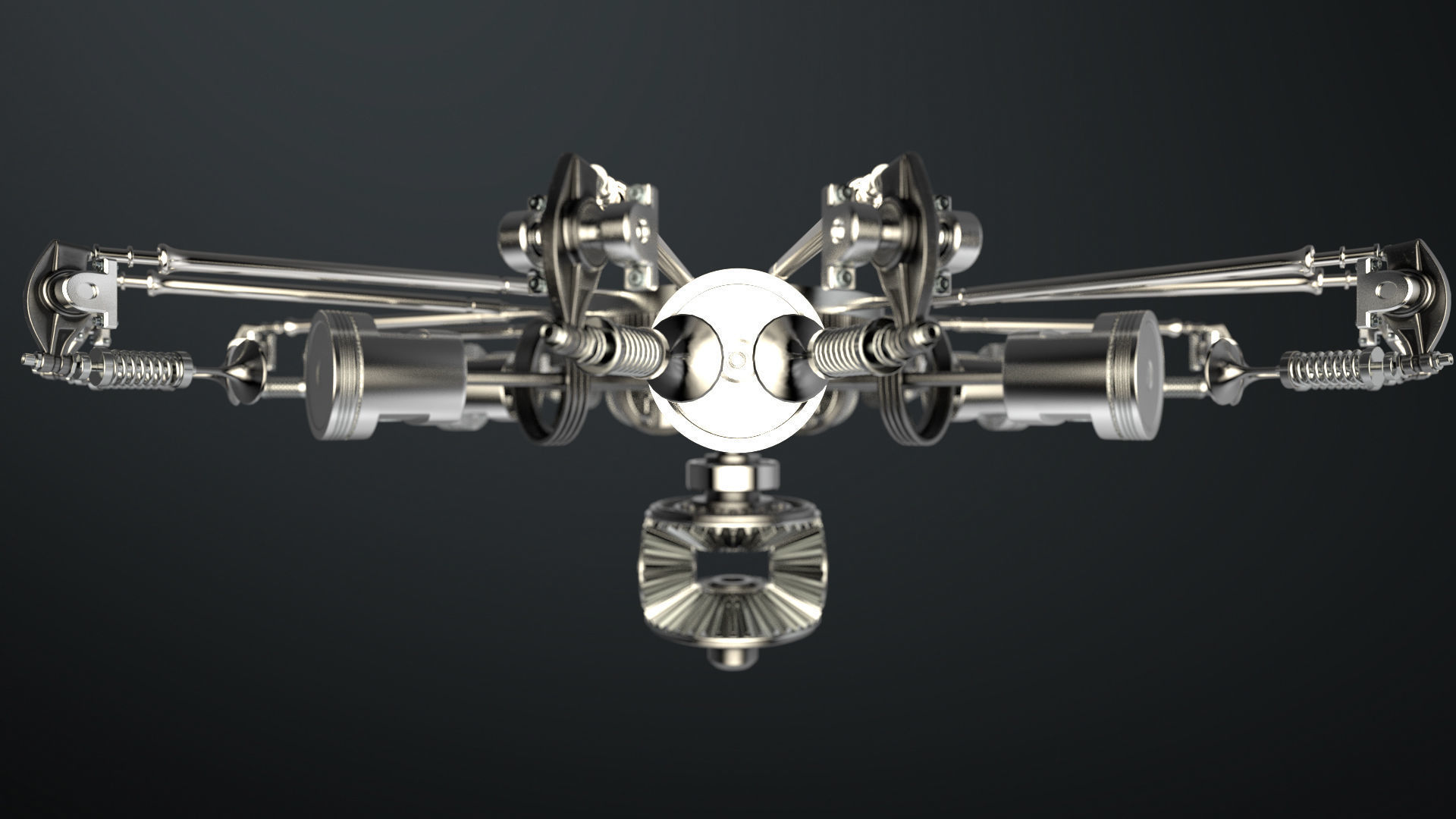 AirCraft Engine 3D model_19