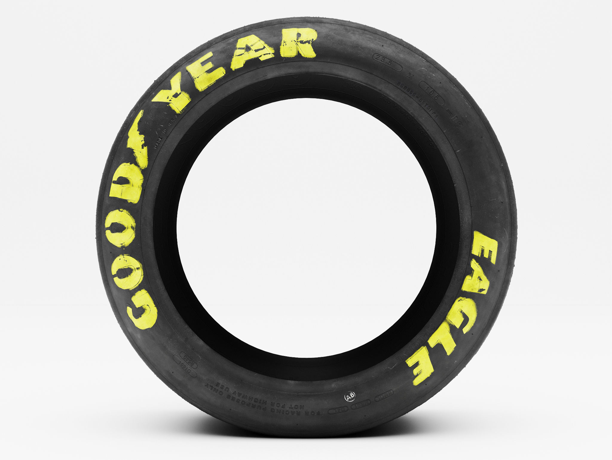 Goodyear Eagle Tire V2 Low-poly 3D model_1