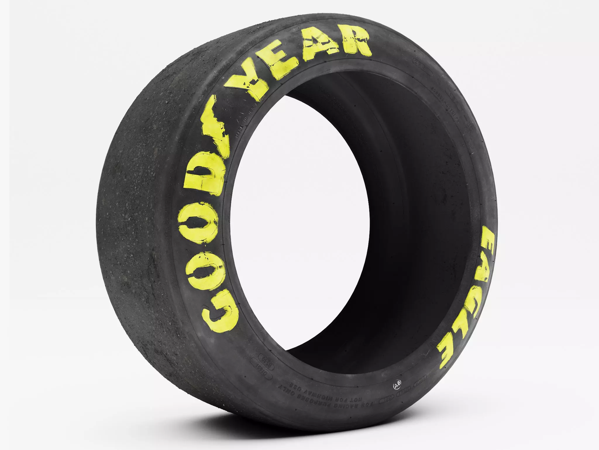 Goodyear Eagle Tire V2 Low-poly 3D model_0