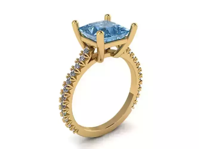 French Pave ring 349