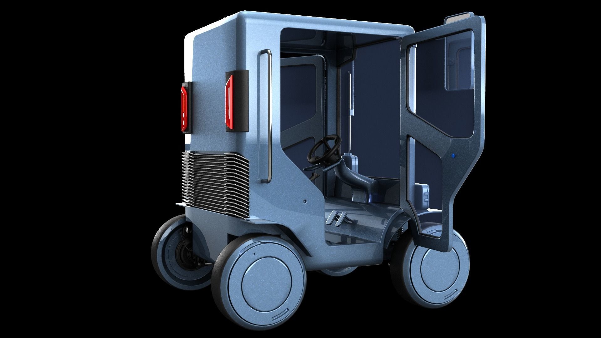 Sci-fi Urban Cruiser 3D model_5