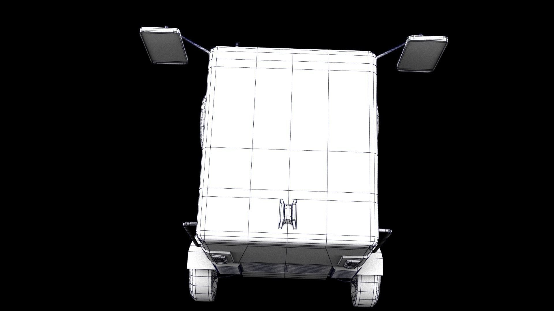 Sci-fi Urban Cruiser 3D model_26