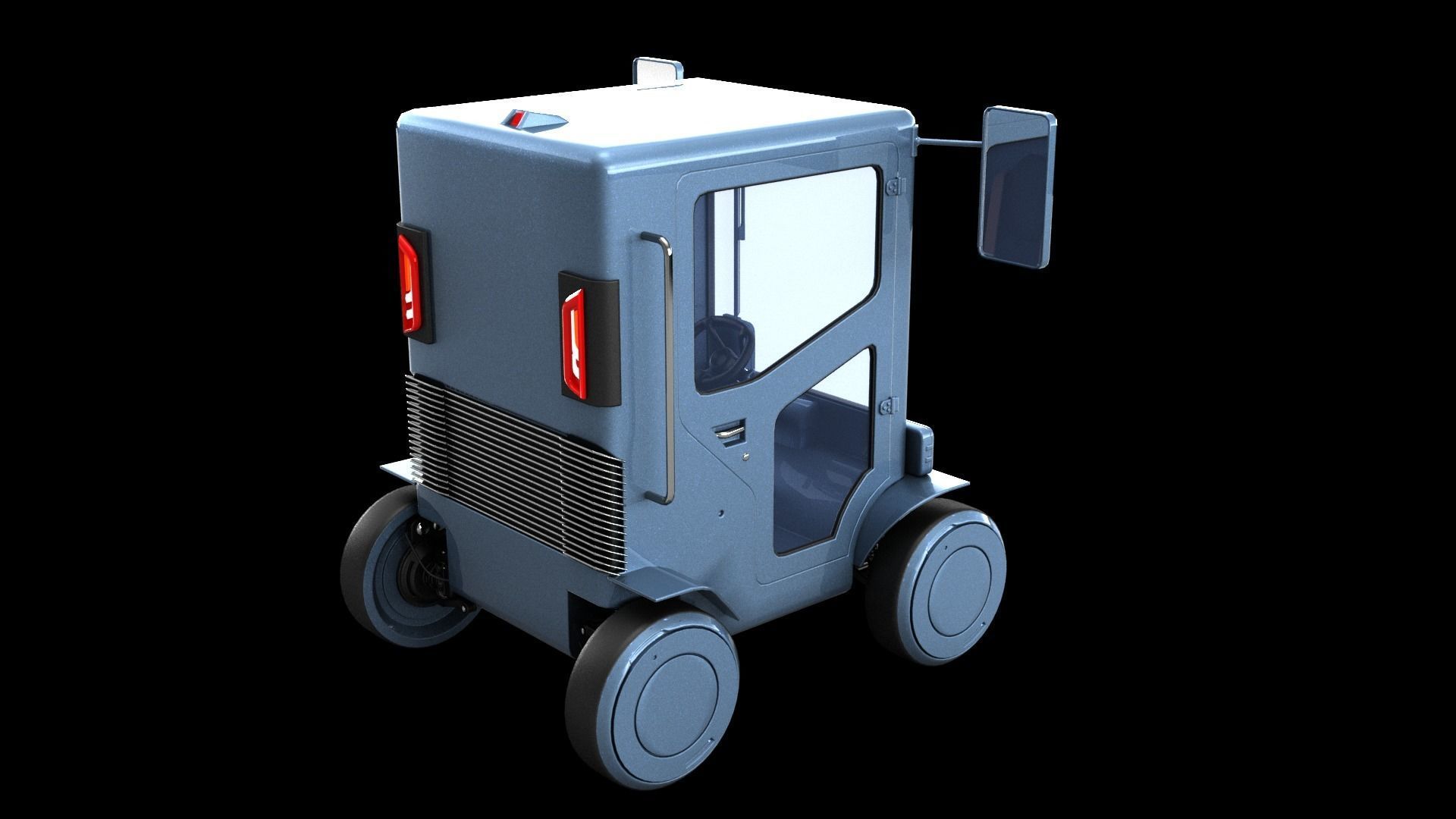 Sci-fi Urban Cruiser 3D model_10