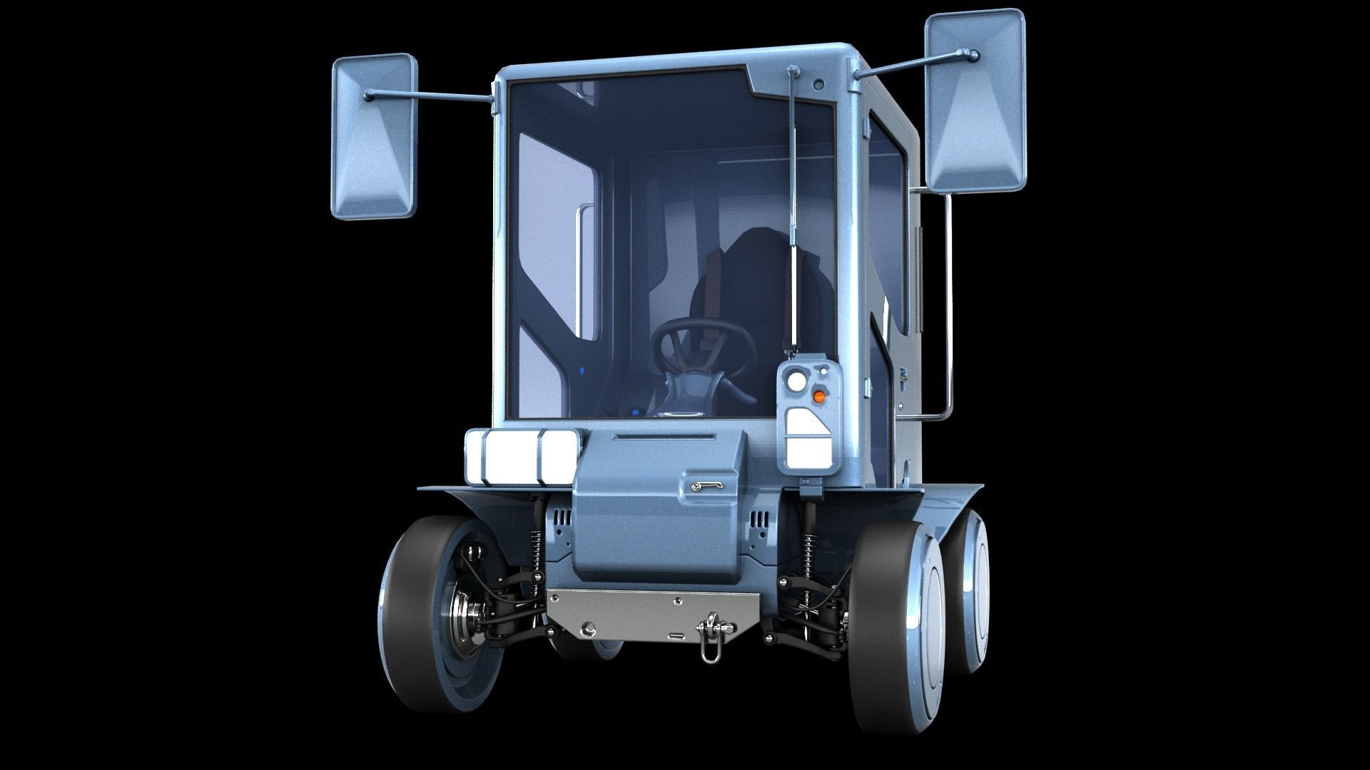 Sci-fi Urban Cruiser 3D model_14