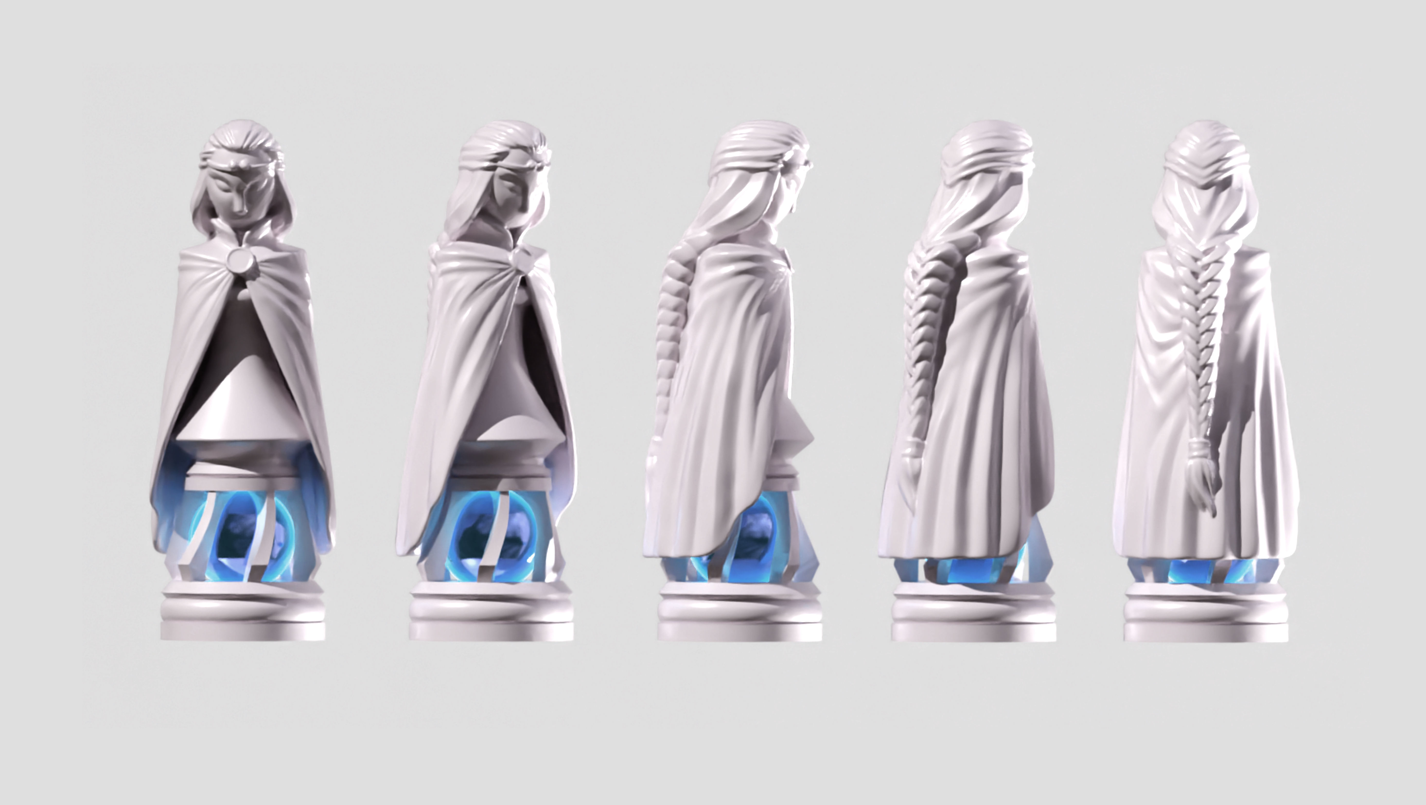 WESM CHESS SETS -LUXO 3D print model_18