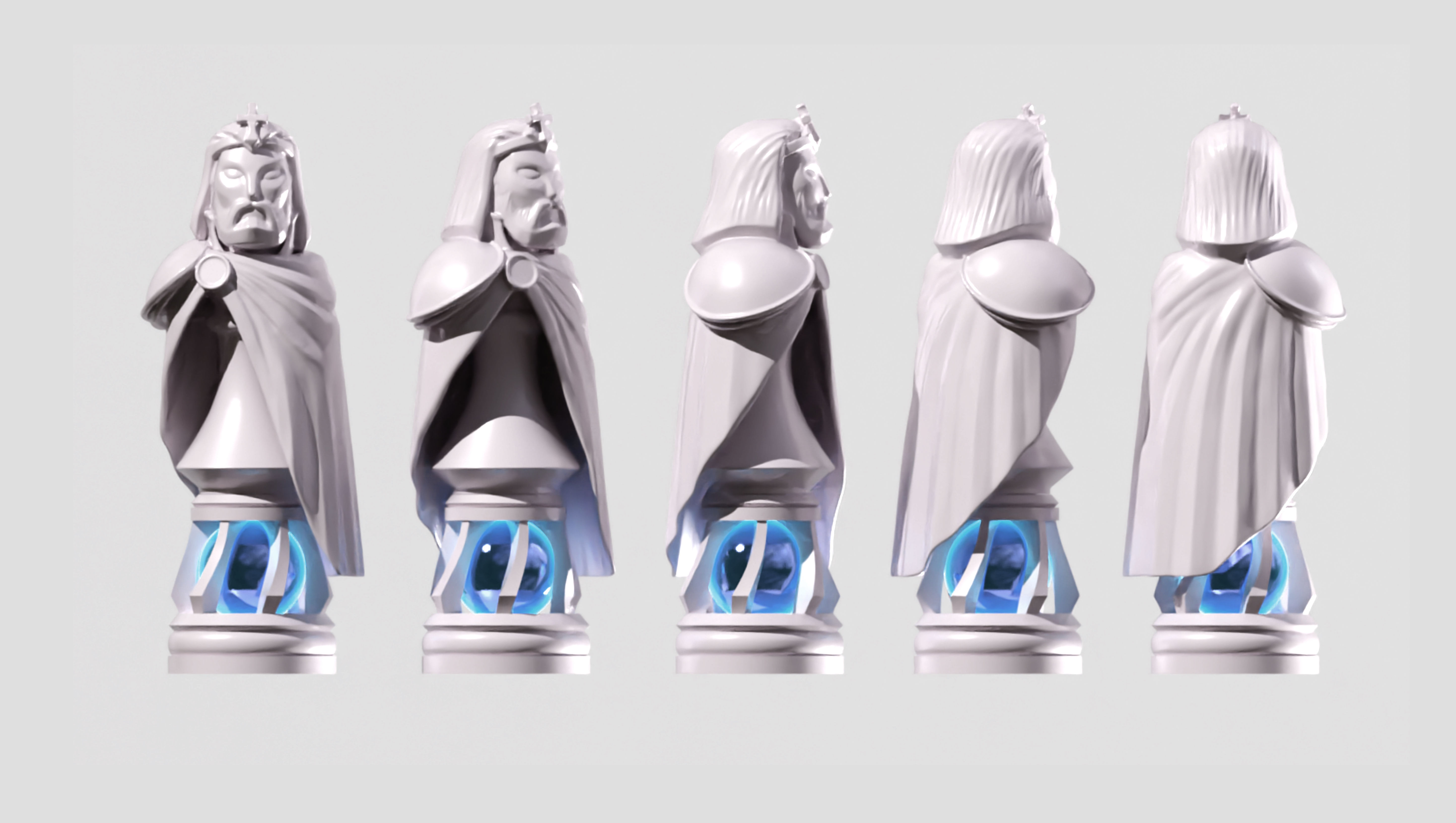 WESM CHESS SETS -LUXO 3D print model_17