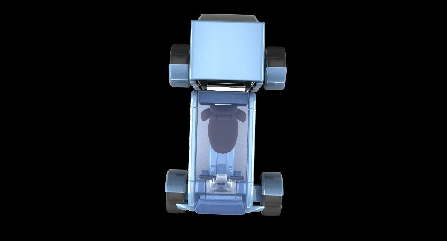 Sci-fi Scooter 3D model_13