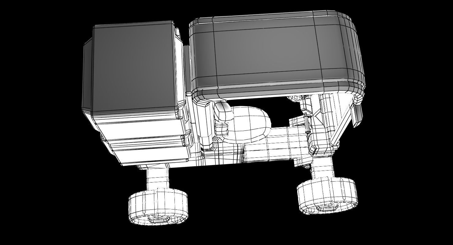 Sci-fi Scooter 3D model_23