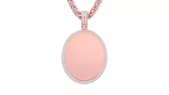 Picture pendant 1-2 inch N 23 3D print model