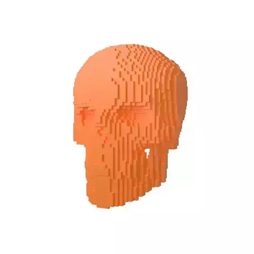 Voxel Skull v1 003