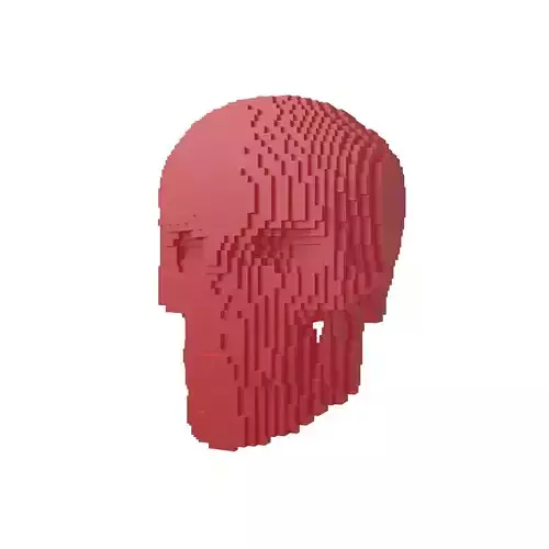 Voxel Skull v1 005