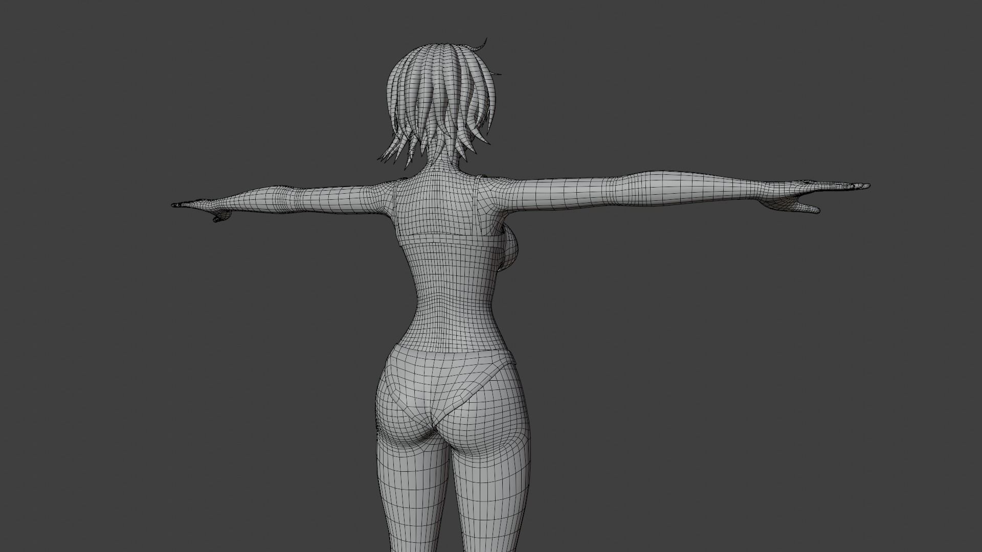 Victoria Seras VRChat Avatar Low-poly 3D model_12