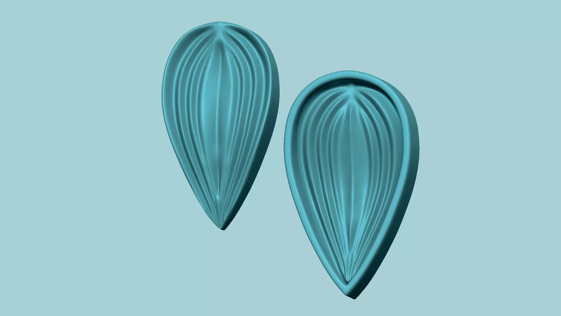 Flamingo Poppy Petal - Molding Arrangement EVA Foam Craft 3D print model