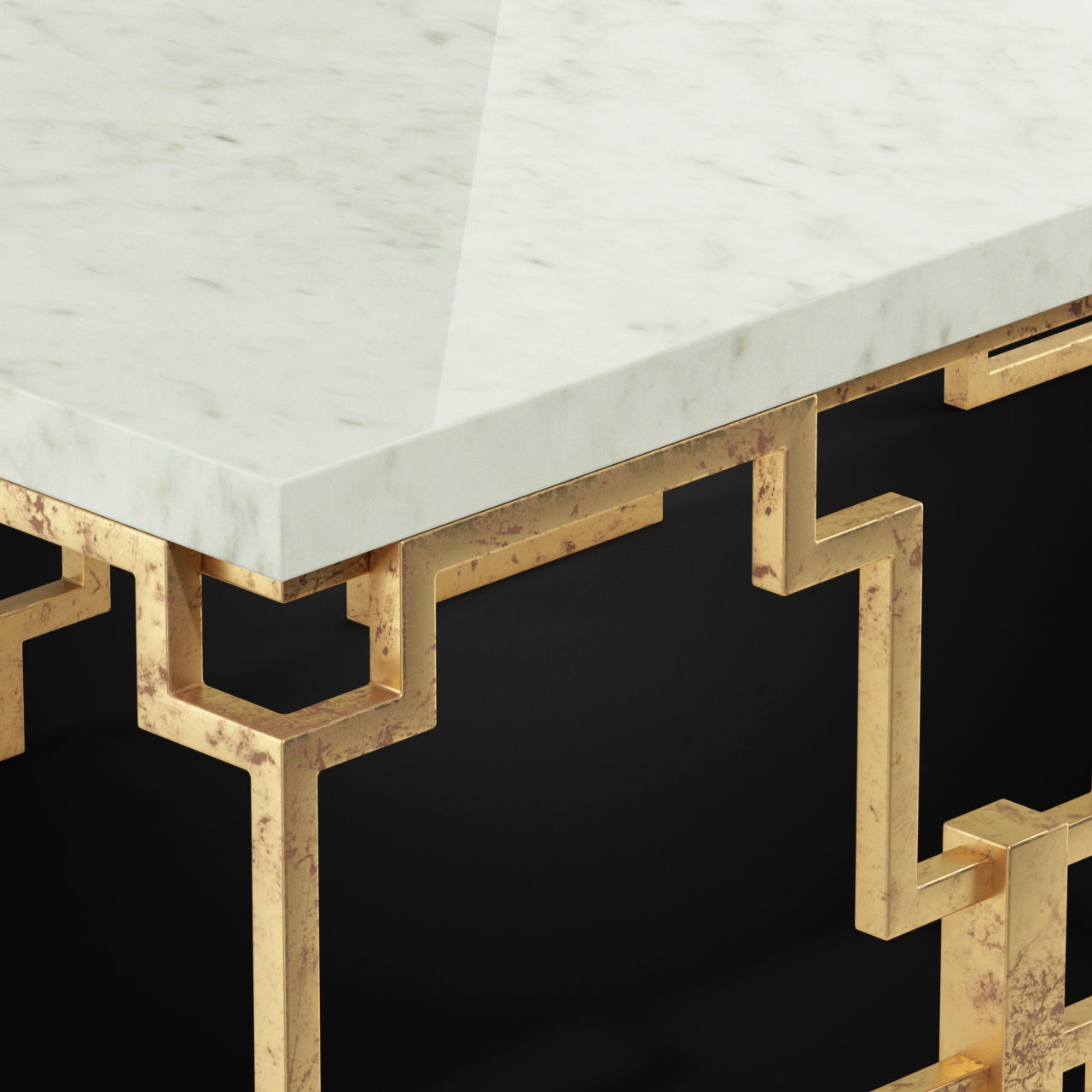 Evermore Rectangle Cocktail Table 3D model_2