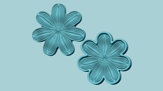 Flamingo Poppy Flower- Molding Arrangement EVA Foam Craft 3D print model