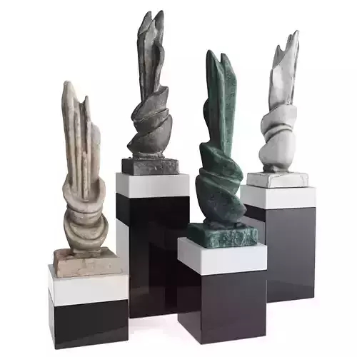 Abstract vertical figure