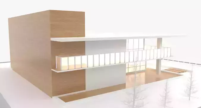 Architectural Visualization 3d model 