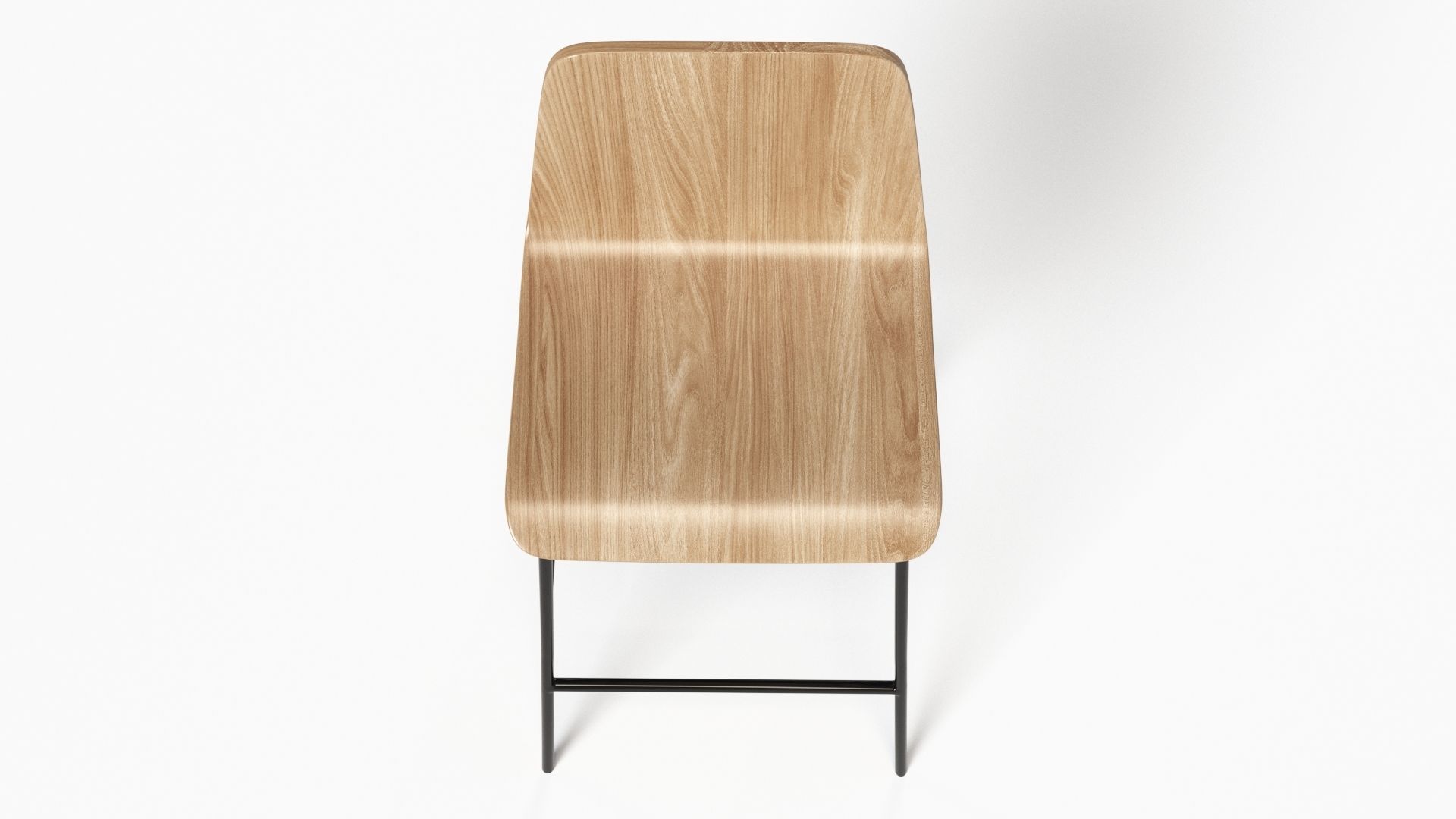 Lecture Bar Stool 3D model_5