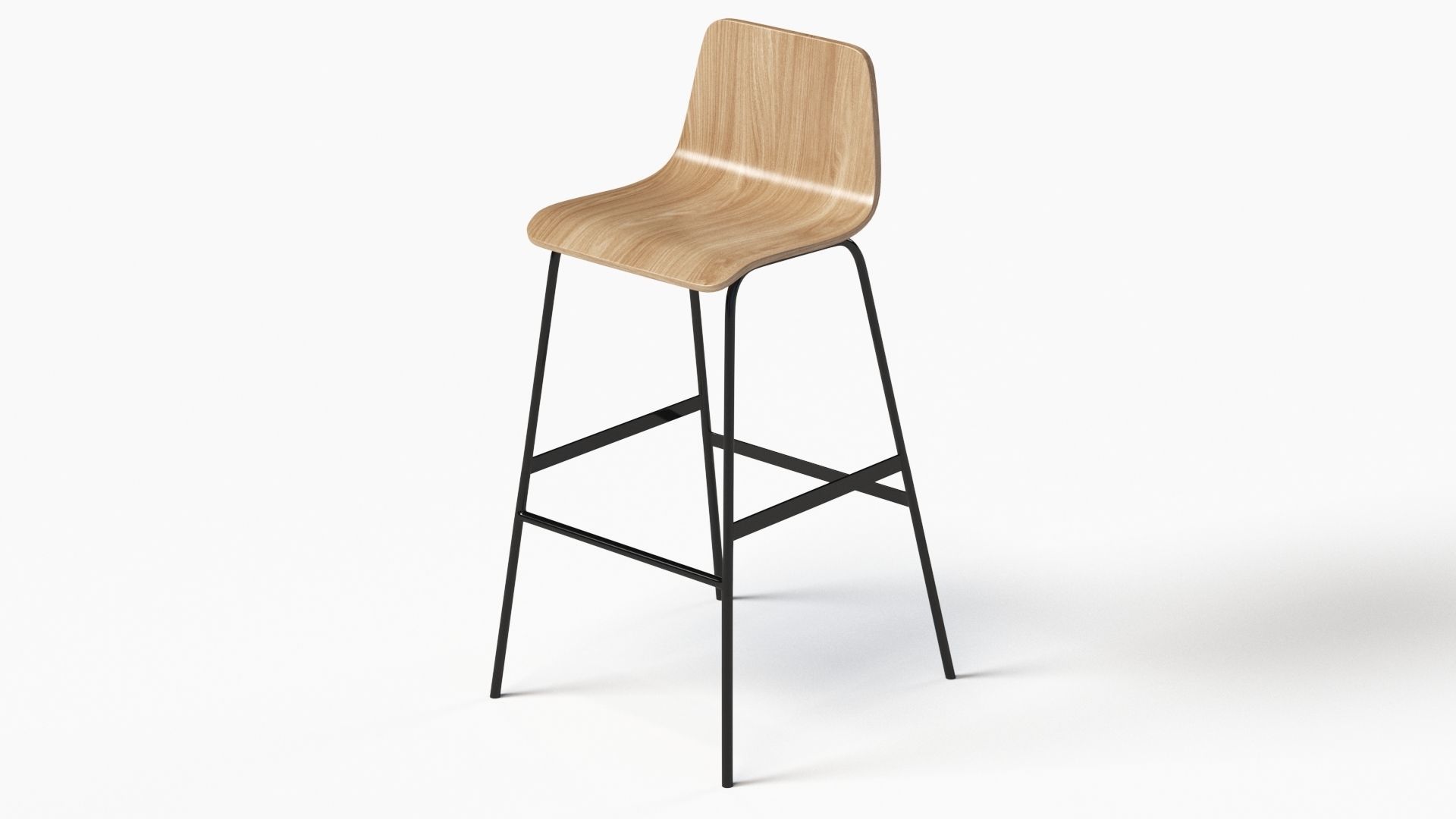 Lecture Bar Stool 3D model | CGTrader