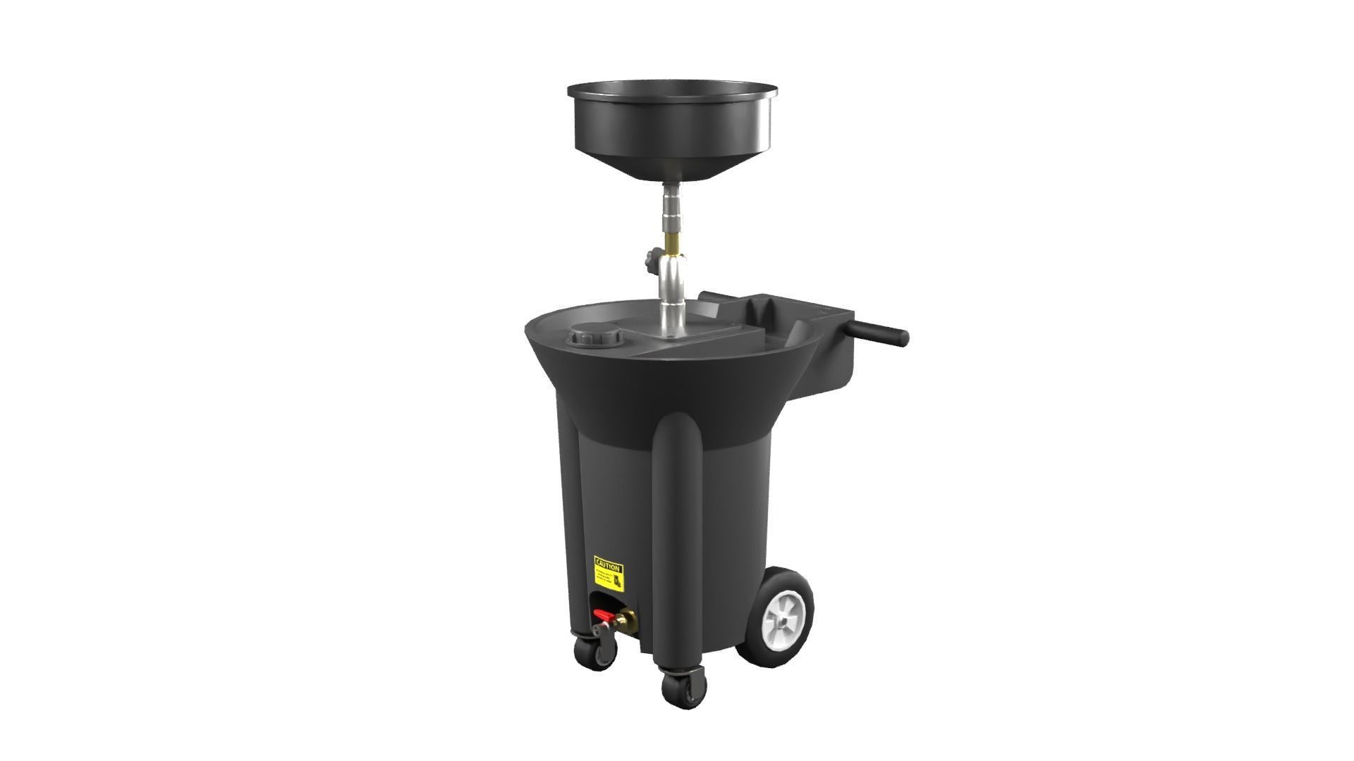 Waste Oil Drain Low-poly 3D model_1