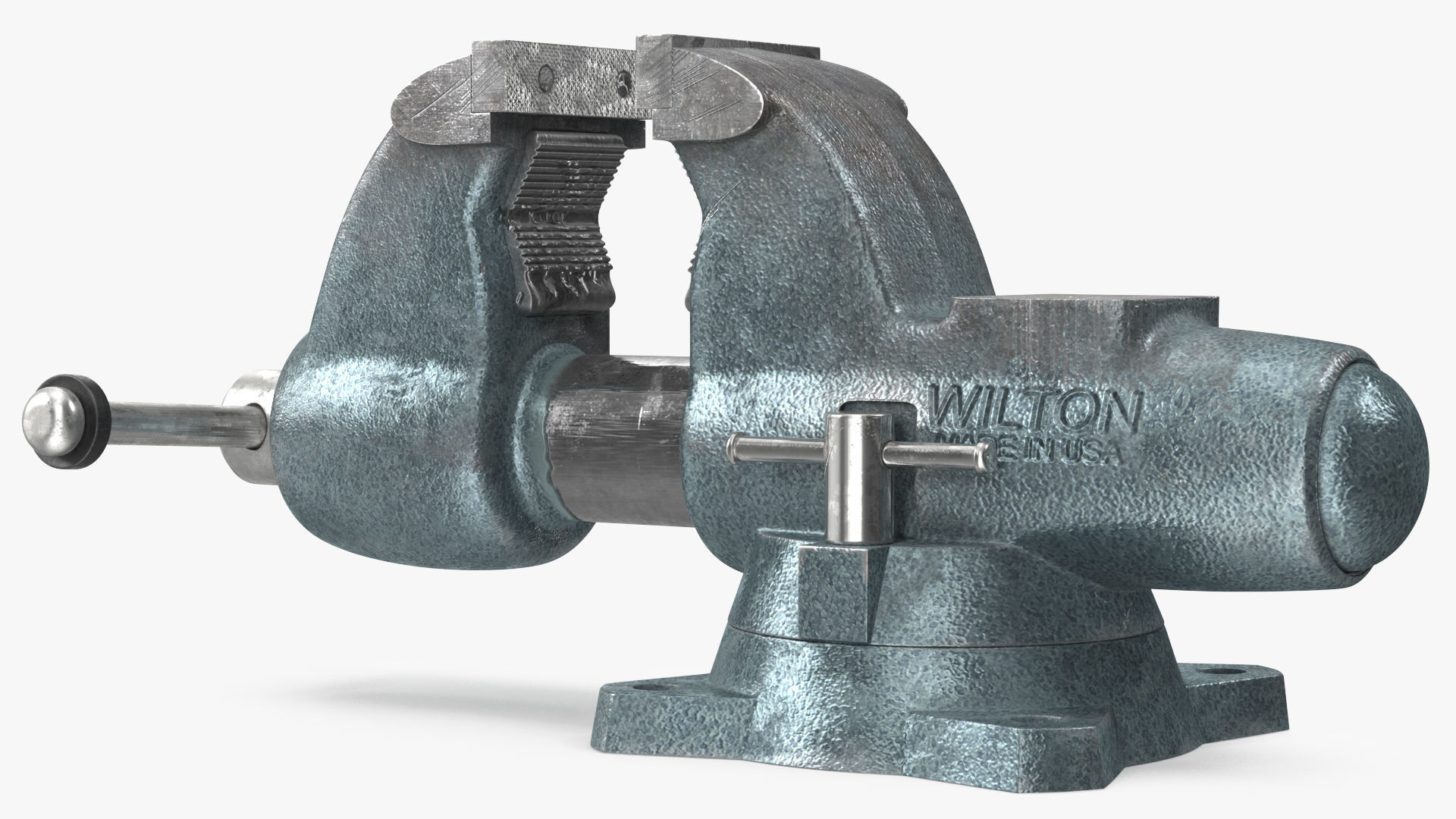 Wilton Pipe Bench Vise Dusty 3D model_1