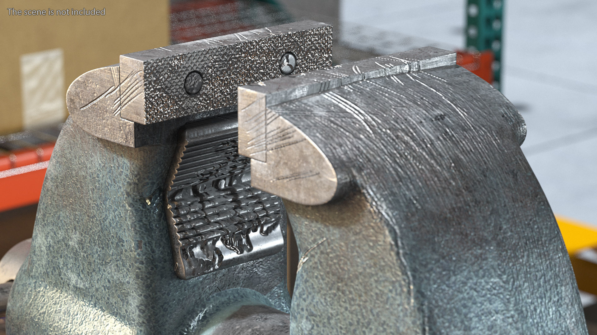 Wilton Pipe Bench Vise Dusty 3D model_4