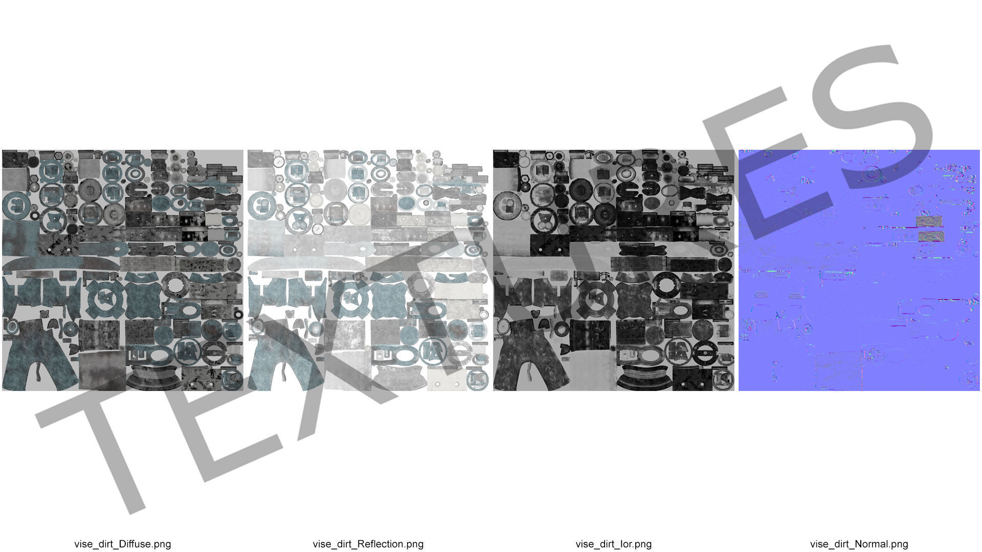 Wilton Pipe Bench Vise Dusty 3D model_19