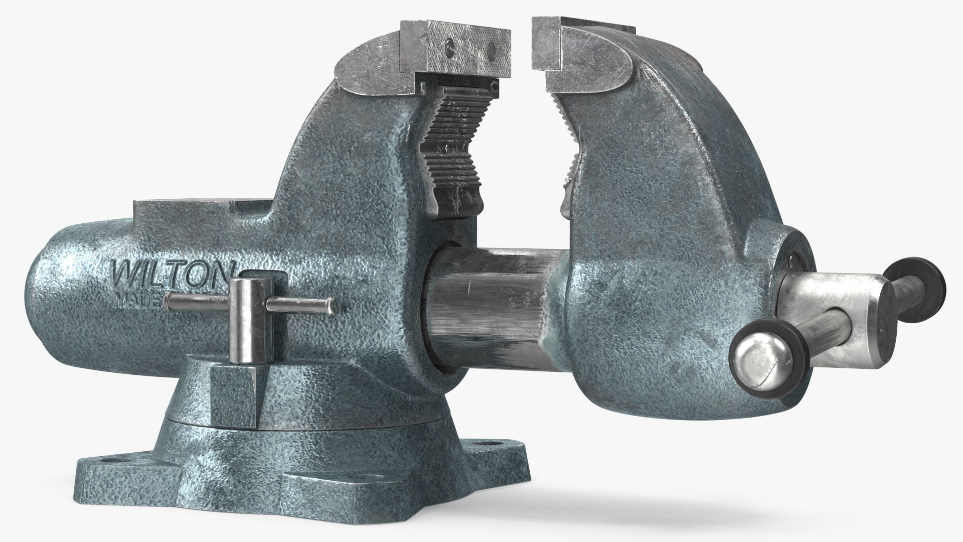 Wilton Pipe Bench Vise Dusty 3D model_7