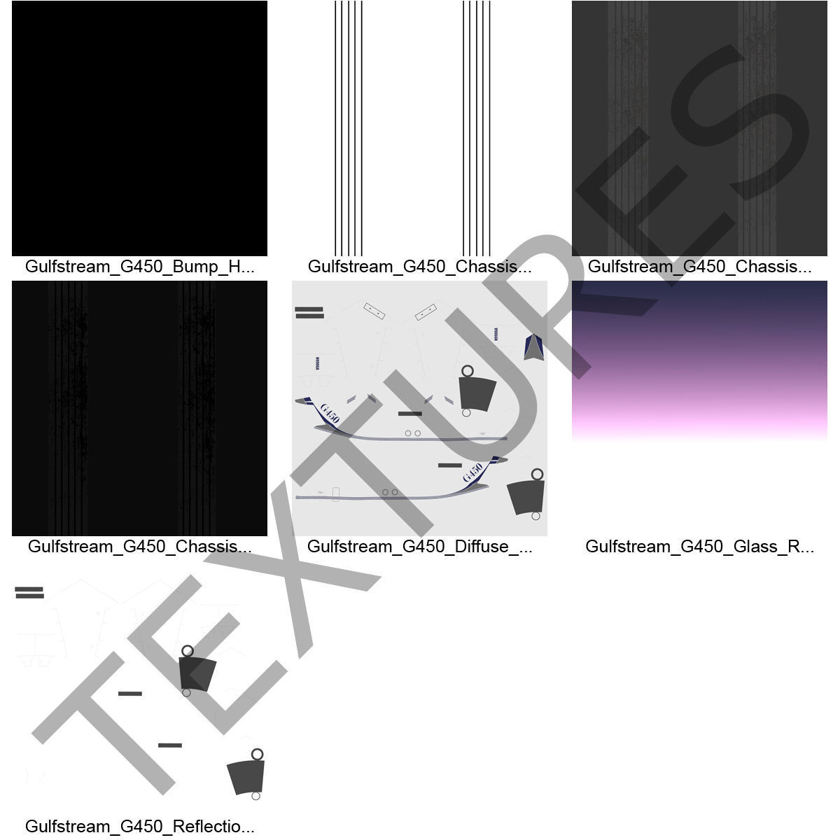 Gulfstream G450 3D model_34