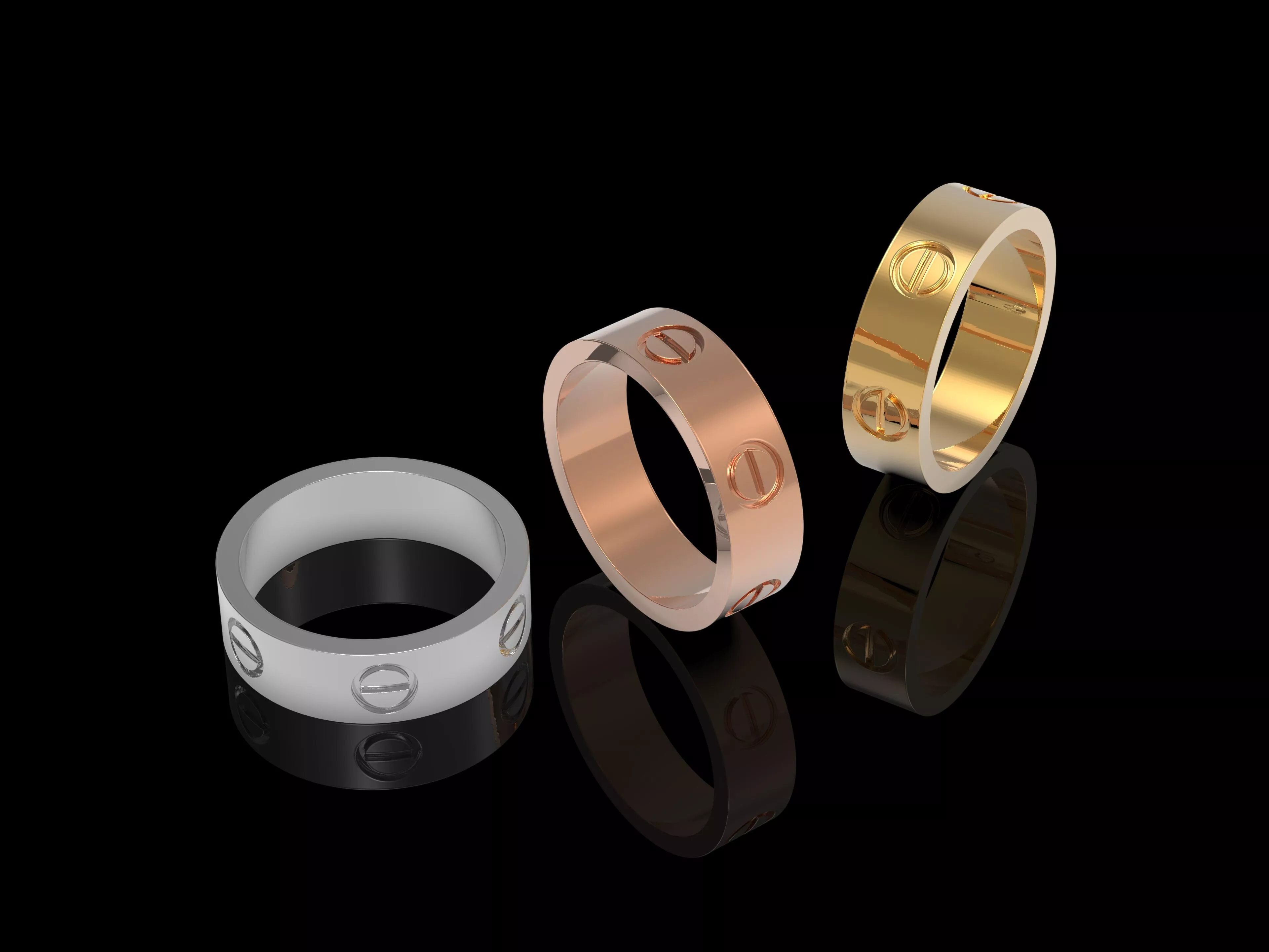 Simple ring Free 3D print model