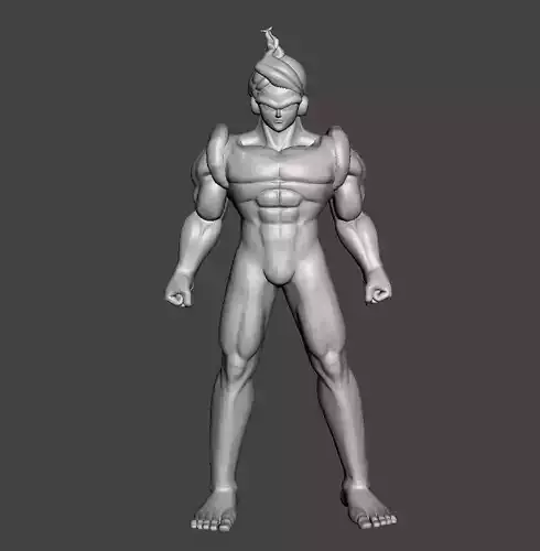 Maji Kayo  muscular  form 3D Model