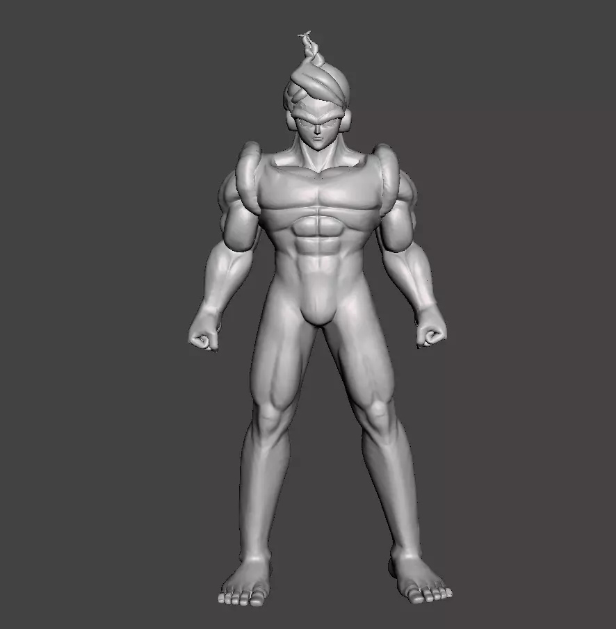 Maji Kayo muscular form 3D Model 3D print model