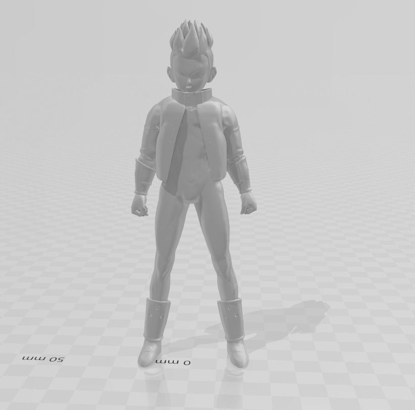 Oren Dragon Ball Heroes 3D Model 3D print model_2