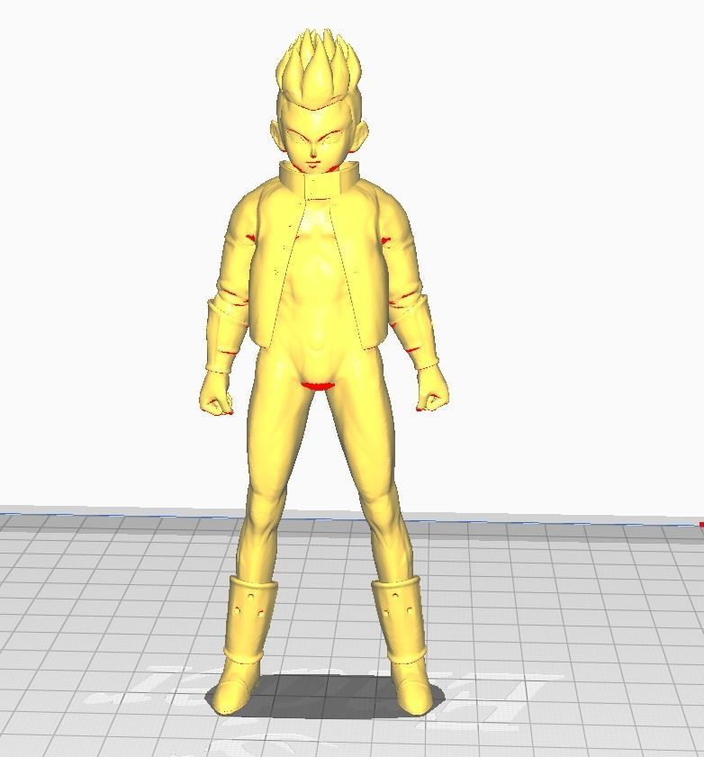Oren Dragon Ball Heroes 3D Model 3D print model_1