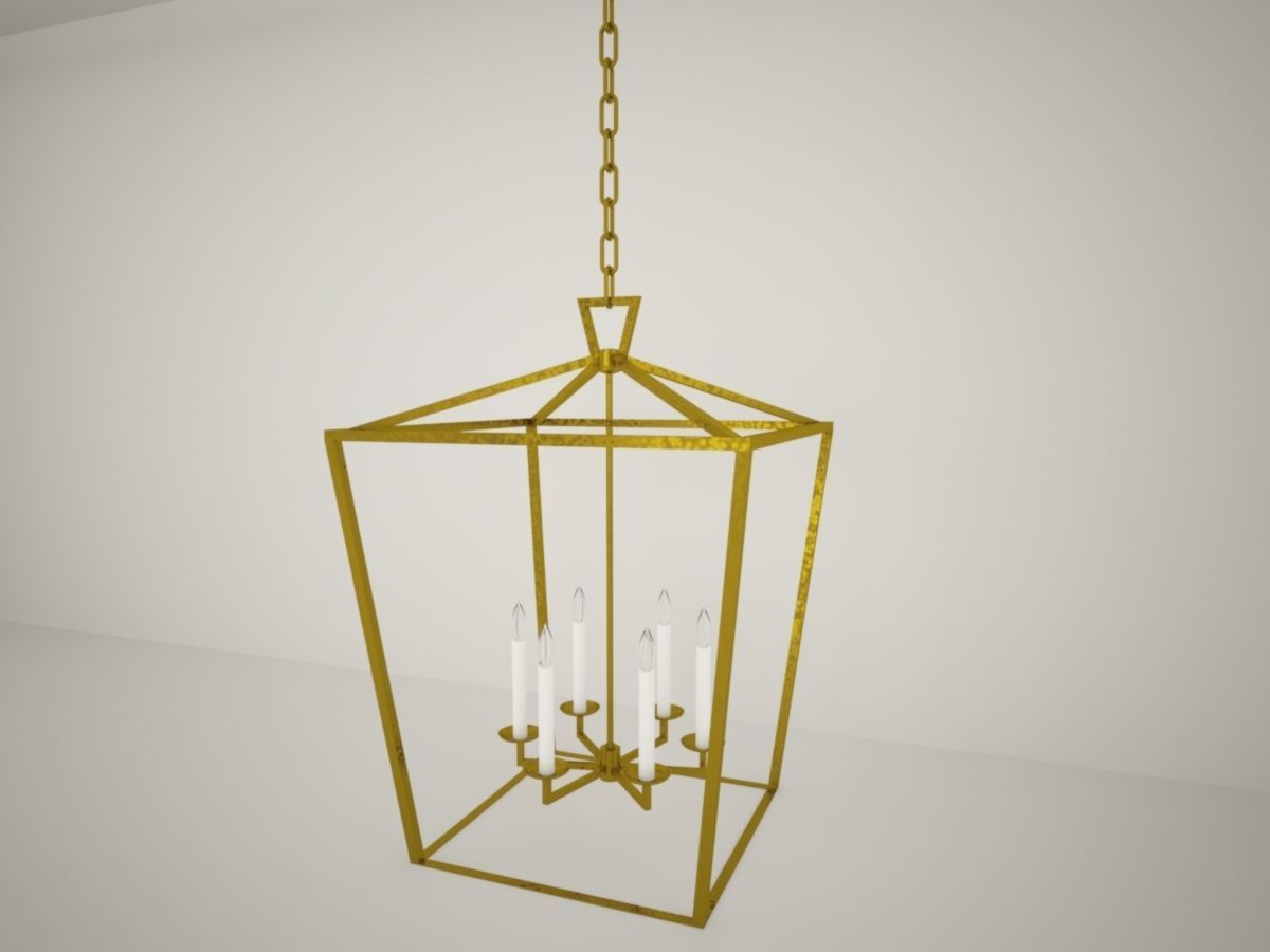 CHAPMAN e MYERS  Darlana extra large lantern 3D model_1