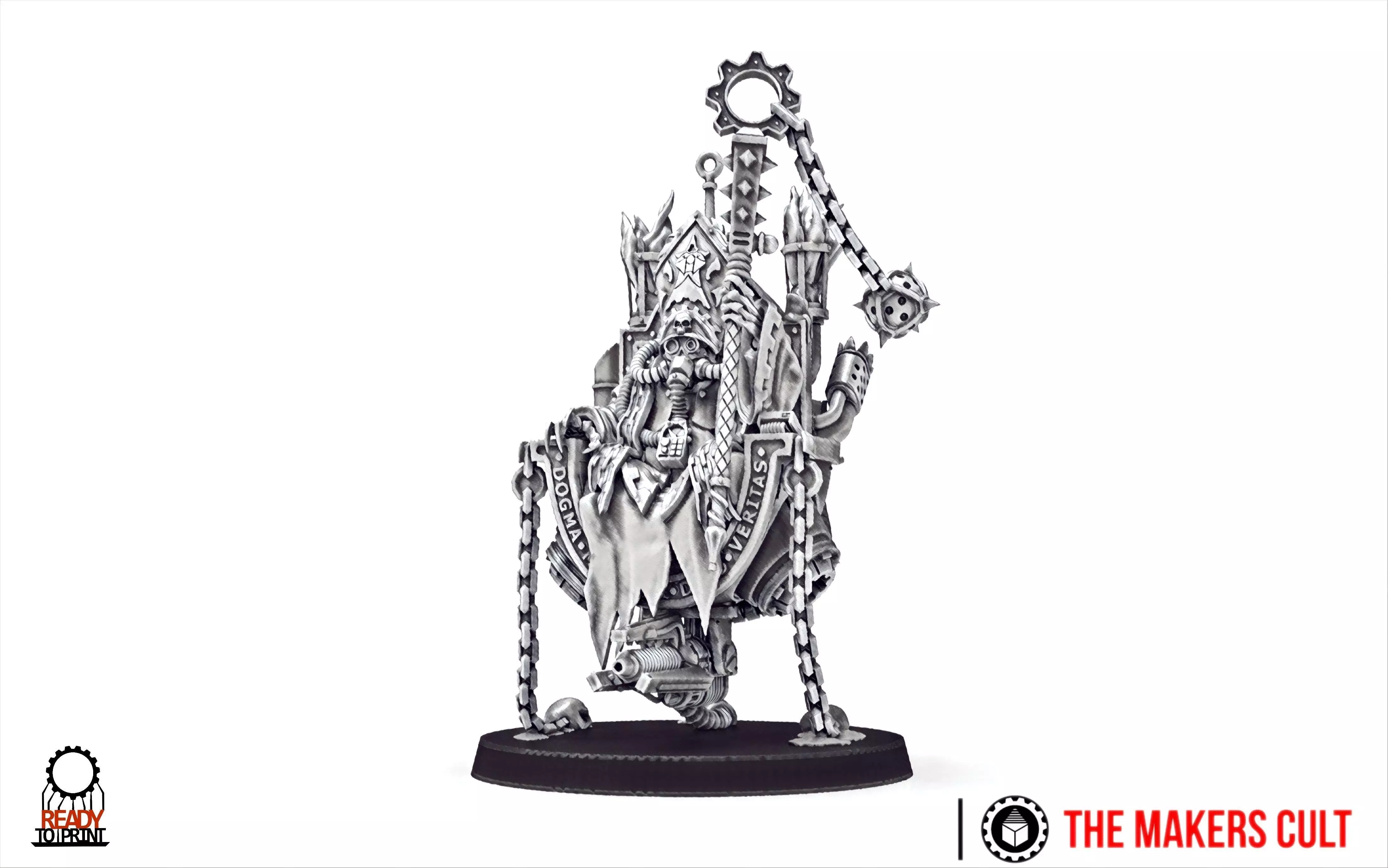 Dark Techno - High Pontiff Capacitus 3D print model