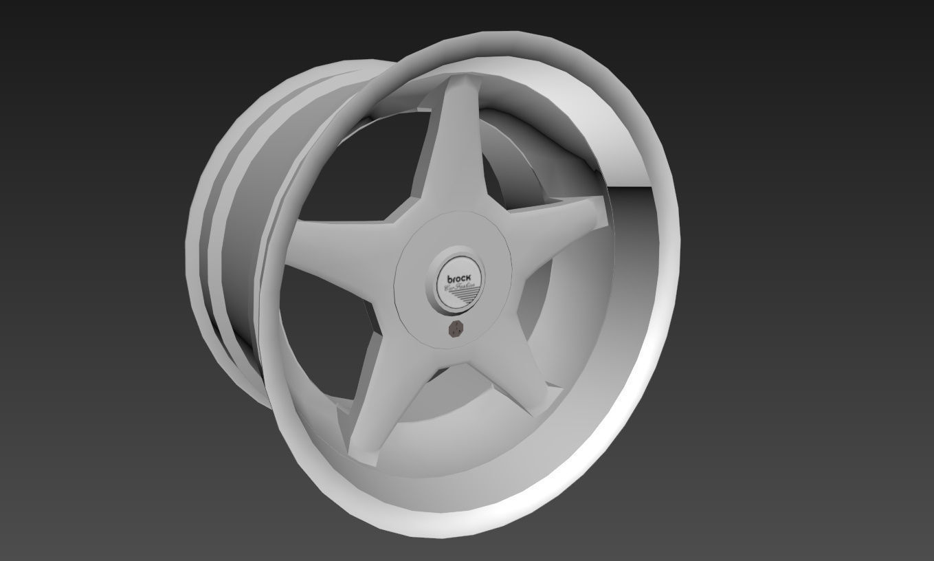 Brock B1 3D model_13