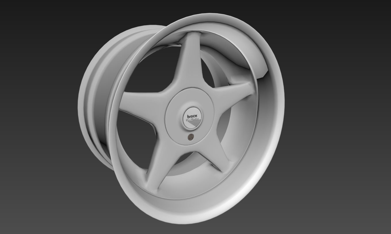 Brock B1 3D model_14