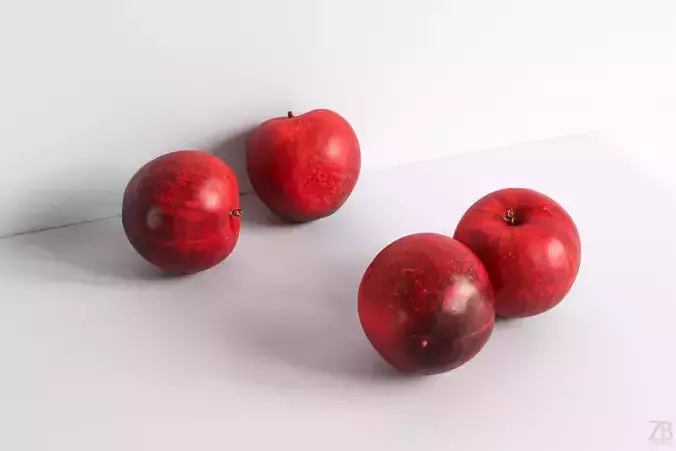 Plum  3D model
