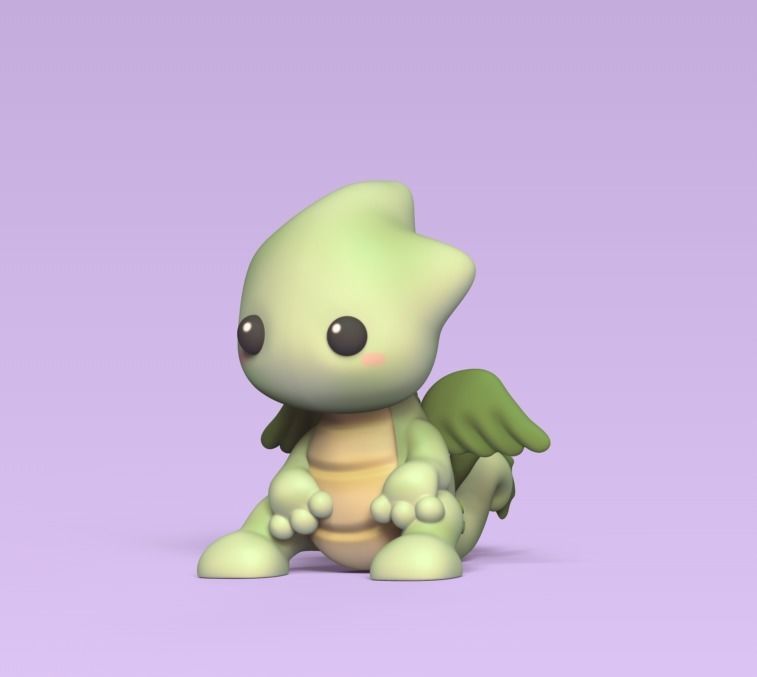 Little Dragon 3D print model_1