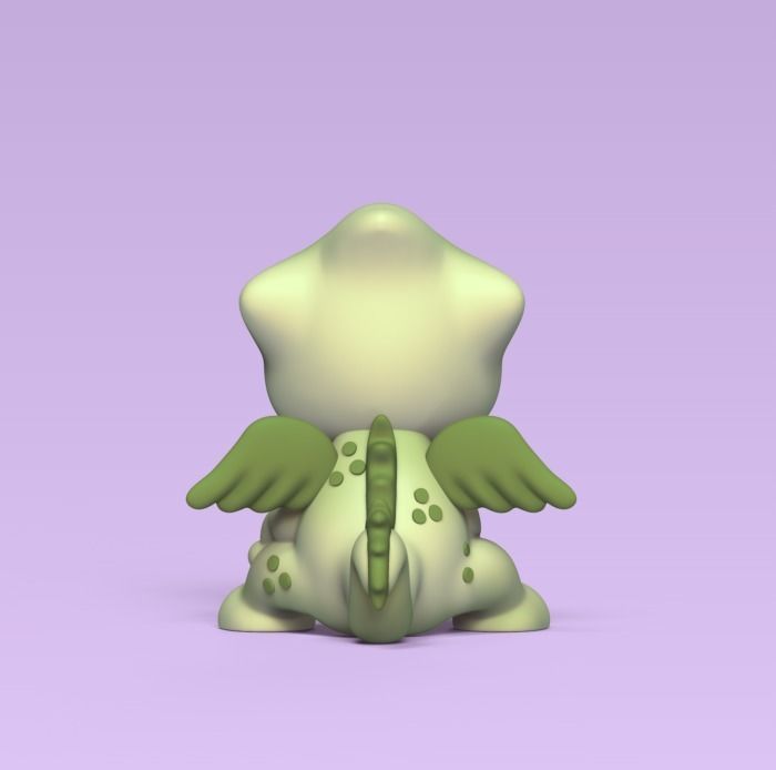 Little Dragon 3D print model_3