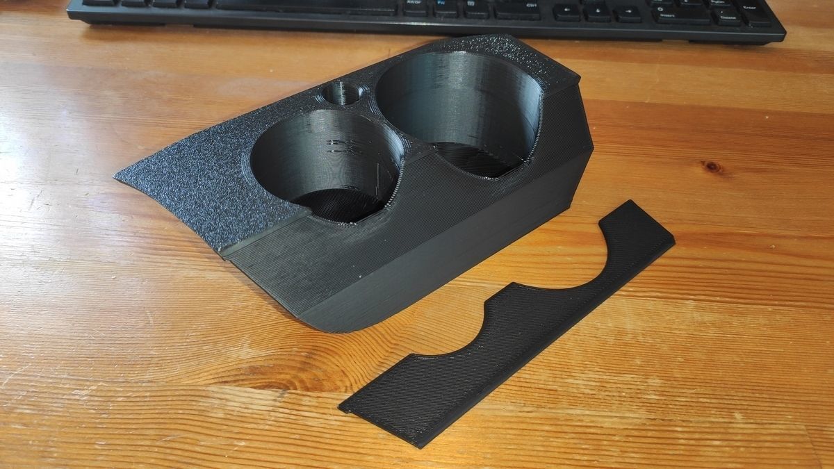Skoda Octavia mk1 Cup and Beverage holder 3D print model_9